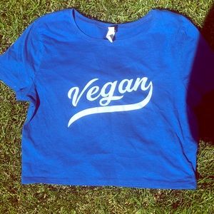 Vegan crop top